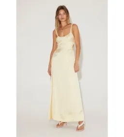 Hansen and Gretel Carlos Dress Lemon Size 8  for rent on The Volte - image 1