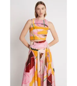 Aje Palette Ruched Top Expression Size 8  for rent on The Volte - image 1