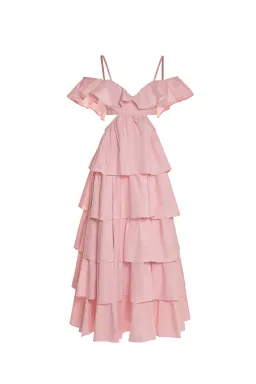 Alamour the label Lupita Dress Pink Size 8  for rent on The Volte - image 3