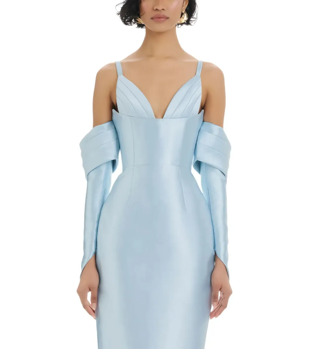 Eliya the Label Annalise Dress Blue Size L / AU 12 for rent on The Volte - main image