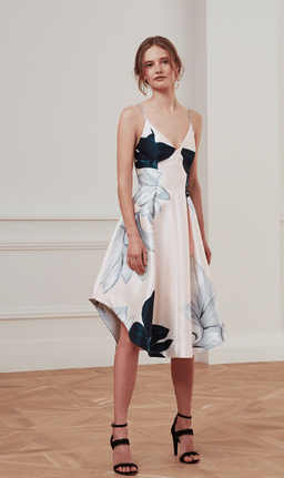 Keepsake the Label Translate Mini Dress in Blush floral  for rent on The Volte - image 1