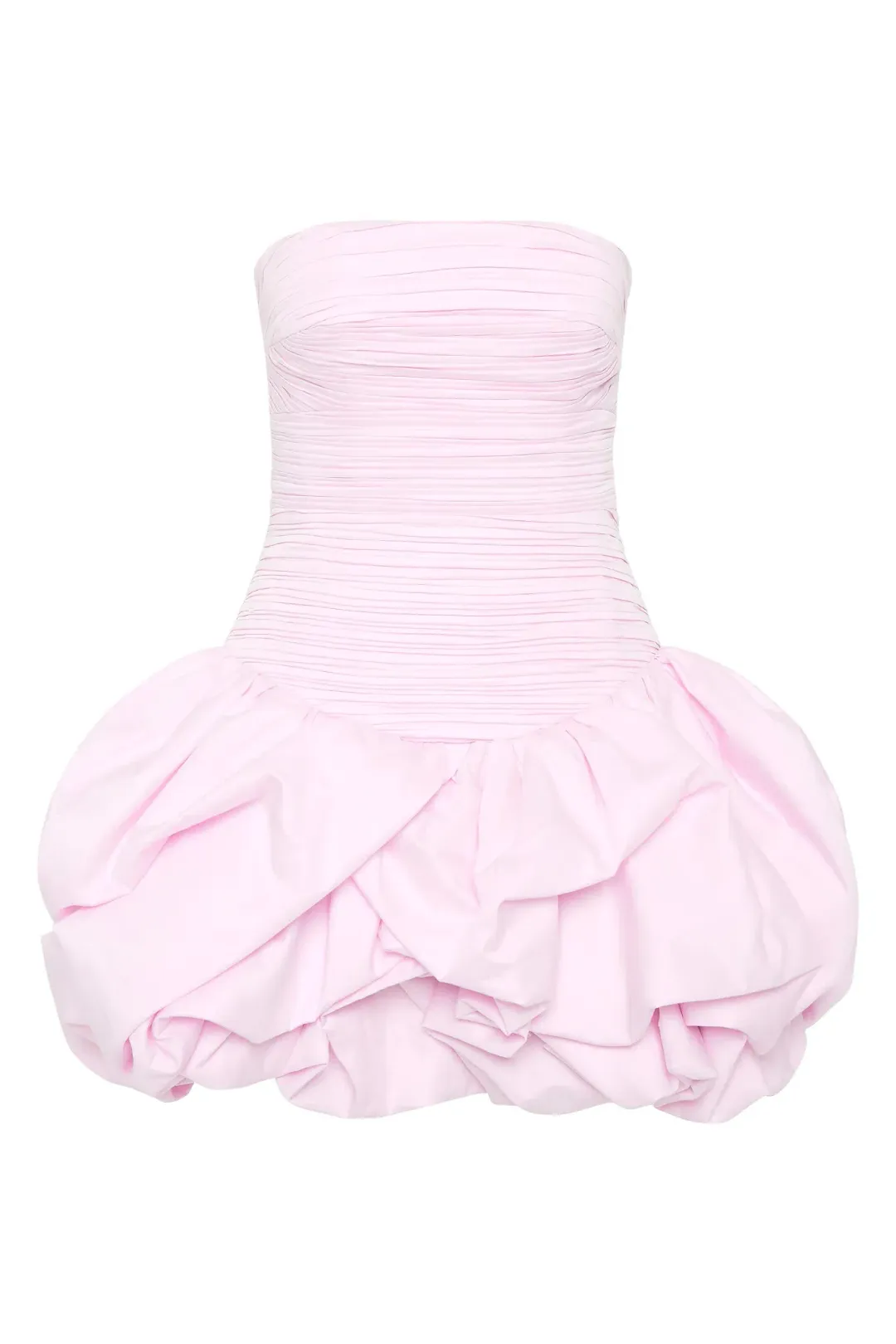Aje Violette Bubble Hem Mini Dress Pastel Pink Size 8 for rent on The Volte - main image