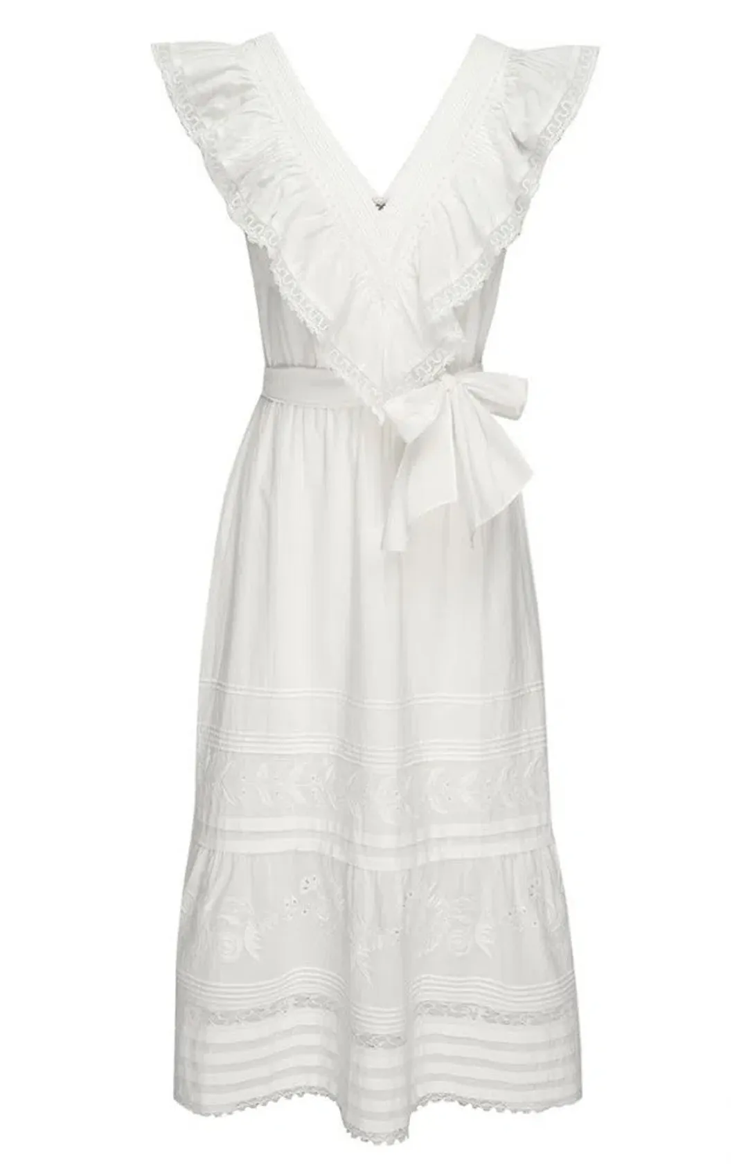 St. Roche Wonderland Dress White Size M / AU 10 for rent on The Volte - main image