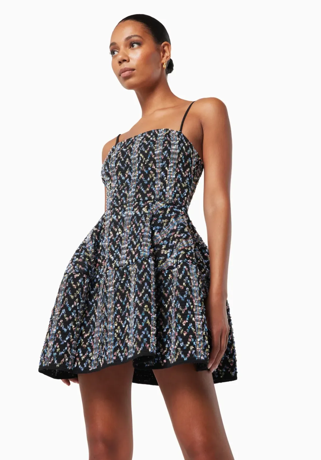 Elliatt Georgia Mini Dress in Multi Size S / AU 8 for rent on The Volte - main image