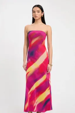 Kookai Bea Maxi Dress Multi Size 34 / AU 6 for rent on The Volte - image 2