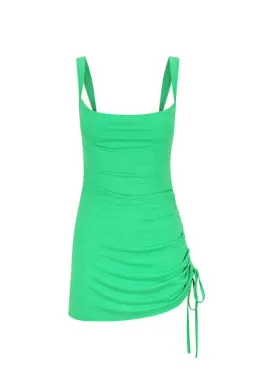 Carly Mini Dress Green Apple size S for rent on The Volte - image 3