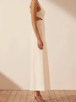 Shona Joy Amura Bustier Midi Dress, Size 12. for rent on The Volte - image 2