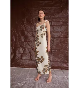 Sir The Label Evalita Twist Midi Dress Pine Valley Size 10 for rent on The Volte - image 4