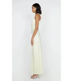 Bec & Bridge Lunetta Asym Dress Ice Yellow Size AU 12 for rent on The Volte - image 3