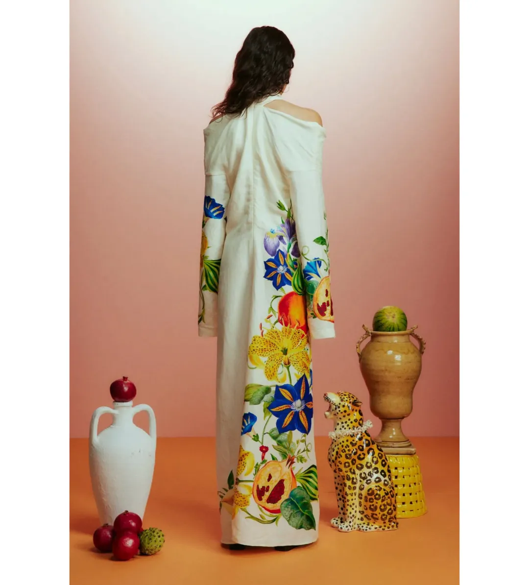 Alémais Flores Gown Print Size AU 16 for rent on The Volte - main image