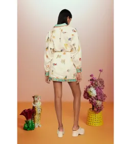 Alémais Holiday Go-to Embroidered Shirt and Skirt Print Size AU 14 for rent on The Volte - image 6