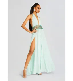 Retrofete Allete Embellished Dress Miami Mint Size AU 4 for rent on The Volte - image 3
