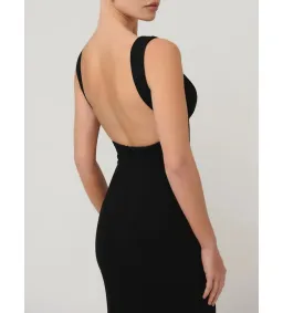 Effie Kats Greta Gown Black Size M / AU 10 for rent on The Volte - image 3