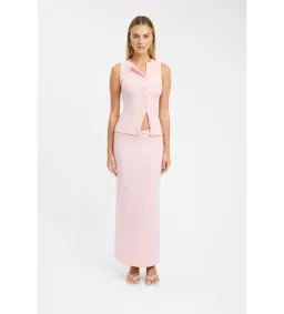 Kookai Bec Button Tank and Carter Maxi Skirt Set in Fairy Floss Size 36 / AU 8 for rent on The Volte - image 1