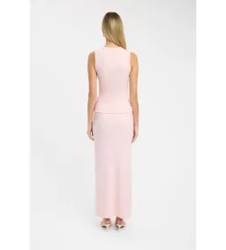 Kookai Bec Button Tank and Carter Maxi Skirt Set in Fairy Floss Size 36 / AU 8 for rent on The Volte - image 2