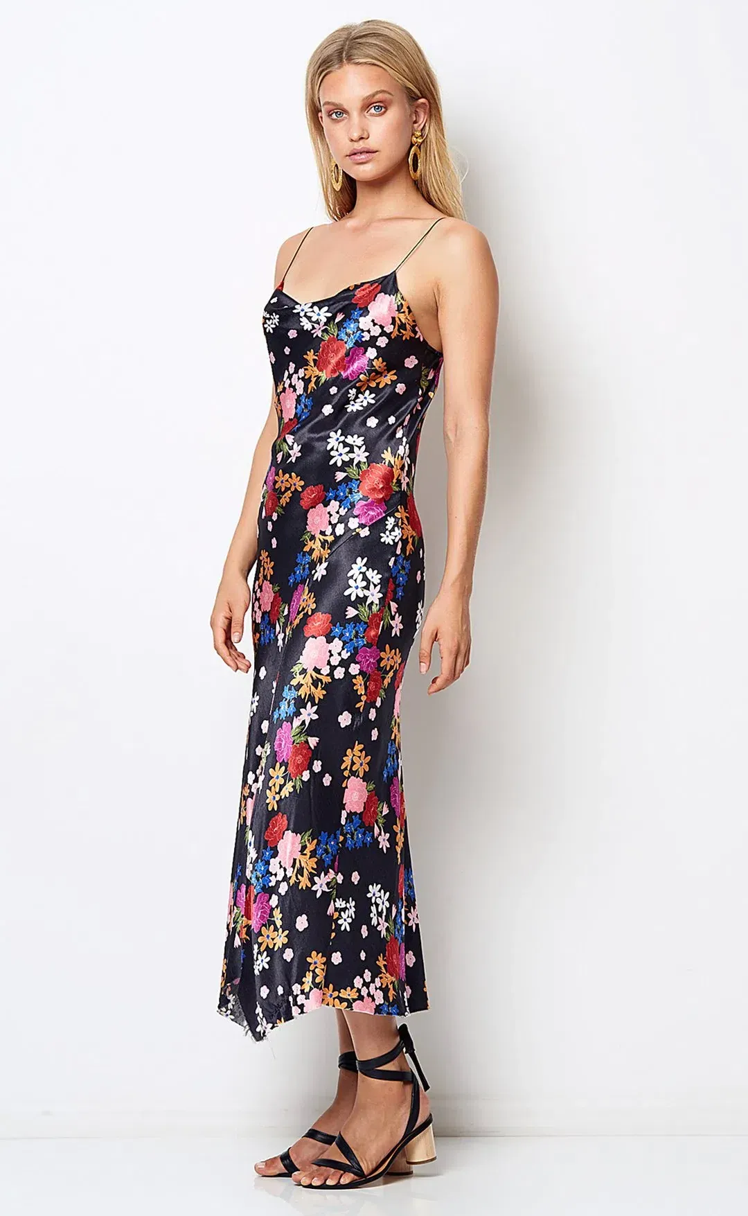 Bec & Bridge Cha Cha Midi Dress Print Size 8 for rent on The Volte - main image