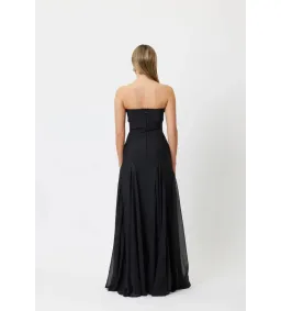 Bianca & Bridgett Mae Maxi Dress Black Size AU 8 for rent on The Volte - image 2