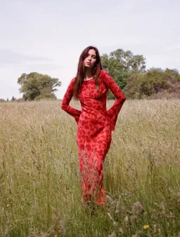 Realisation Par The Gia Dress in Havana Print Size XL / AU 14 for rent on The Volte - image 2