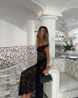 Natalie Rolt Aubrey Dress Black Size 0/AU 6 for rent on The Volte - image 3