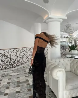 Natalie Rolt Aubrey Dress Black Size 0/AU 6 for rent on The Volte - image 2