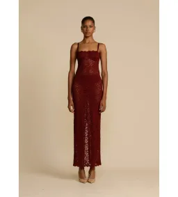 Arcina Ori Margot Dress Wine Size Small/Au 8 for rent on The Volte - image 3