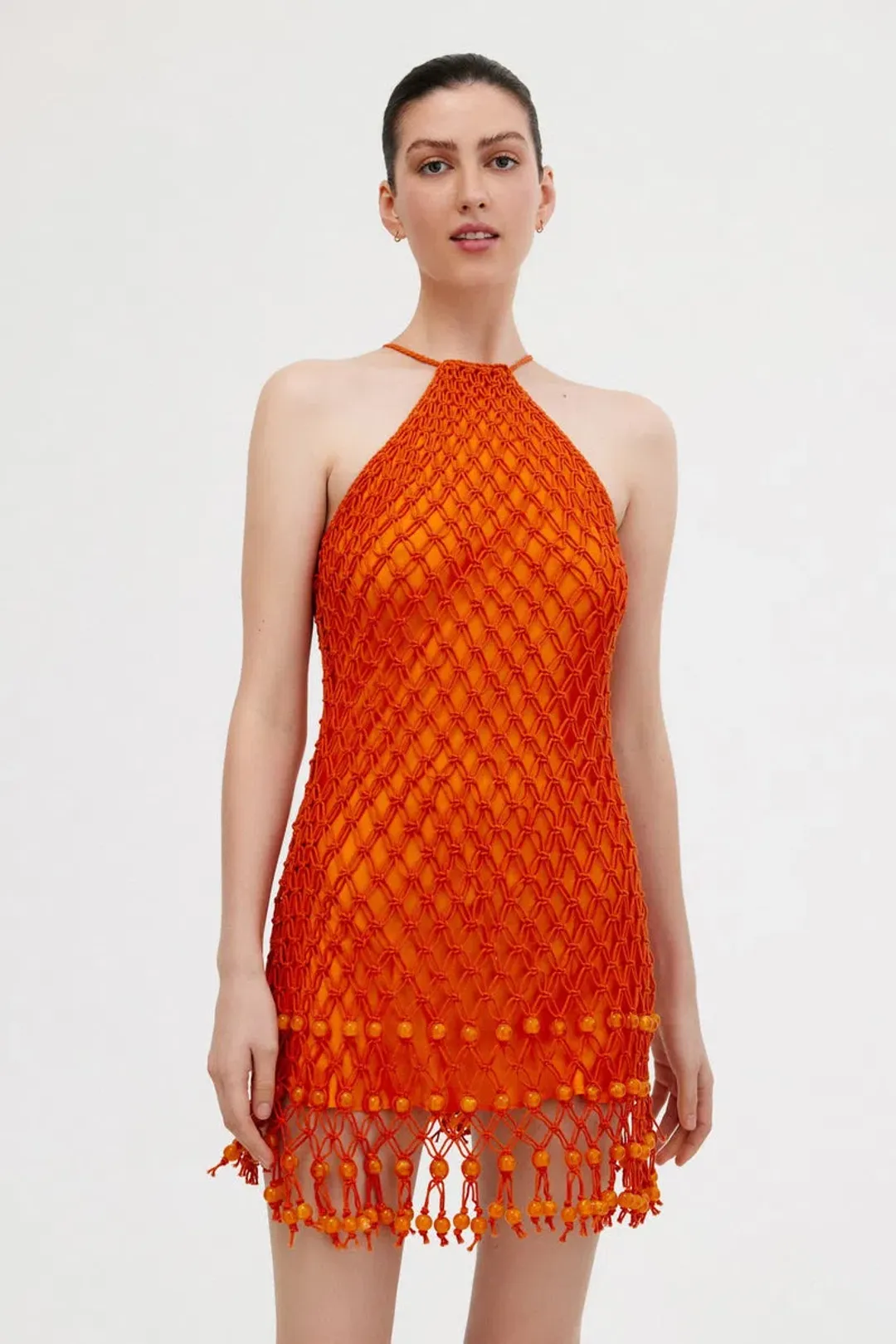 Significant Other Nira Mini Dress Orange Size 8 for rent on The Volte - main image