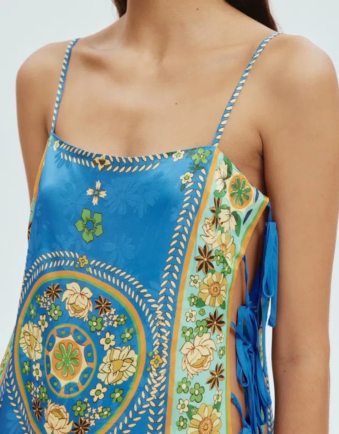 Alemais Linda Pants And Top Set Blue Size 8 for rent on The Volte - main image