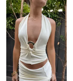 Ance Gria Nellie Set Cream Size XS / AU 6  for rent on The Volte - image 3