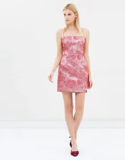 Manning Cartell Kyoto Calling Mini Dress Pink Size 8 for rent on The Volte - image 1