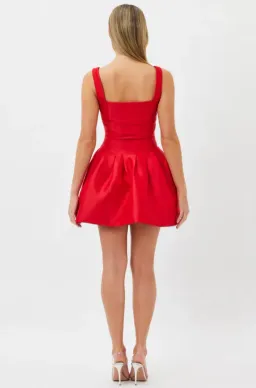 Bianca & Bridgett Alba Mini Dress Red Size 6 for rent on The Volte - image 3