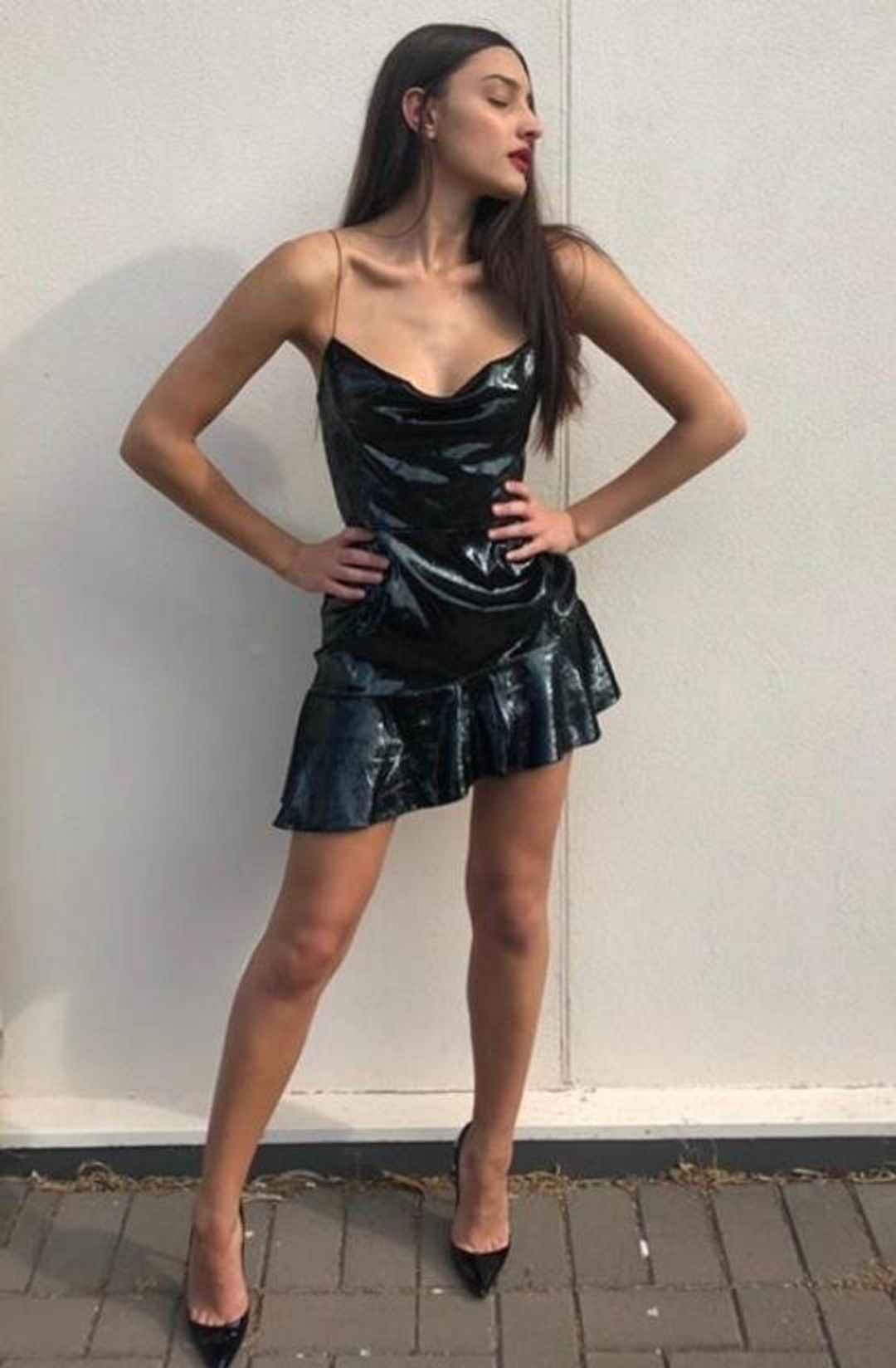 Bec and Bridge “Into the Groove”  mini dress in Green Emerald Sz 8 for rent on The Volte - main image