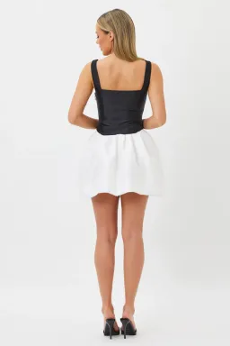 Bianca & Bridgett Alba Mini Dress Black & White Size XL / 14 AU 14 for rent on The Volte - image 2