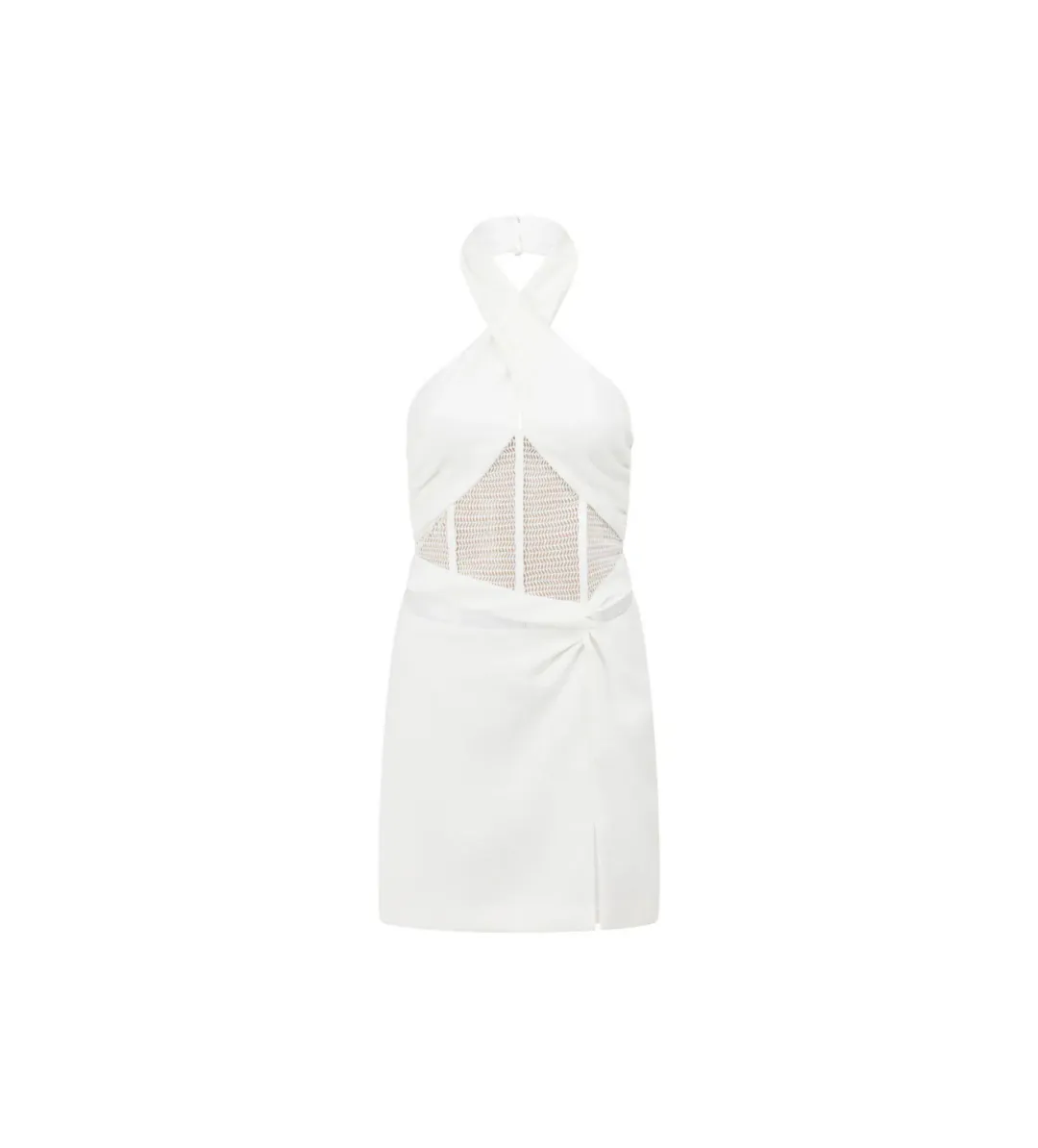 Sabo Skirt Amaris Halter Dress White Size L / AU 12 for rent on The Volte - main image