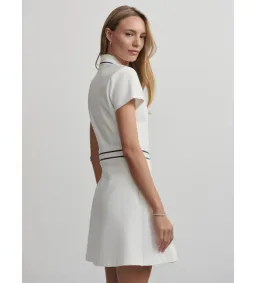 Varley Amar Dress Snow White Size AU 6 for rent on The Volte - image 5