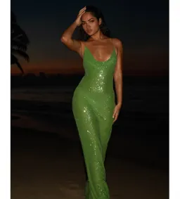 Rat & Boa Gaia Dress Green Size AU 8 for rent on The Volte - image 3