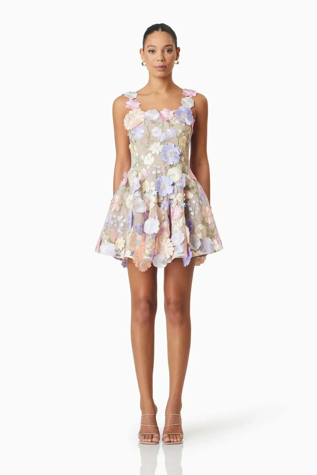 Elliatt Moana Mini Dress Floral Size M / AU 10 for rent on The Volte - main image