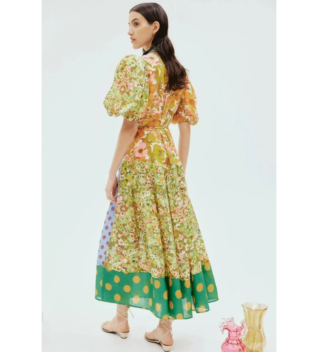 Alemais Finn Shirtdress Multi Size AU 10 for rent on The Volte - main image