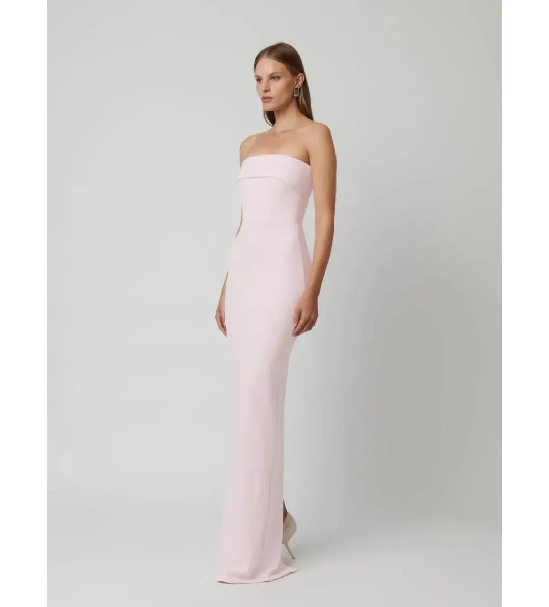 Effie Kats Monroe Gown Ice Pink Size M / AU 10 for rent on The Volte - main image