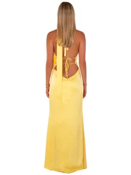 I Am Delilah Margot Maxi Dress Daffodil Yellow Size XS / AU 6 for rent on The Volte - image 3