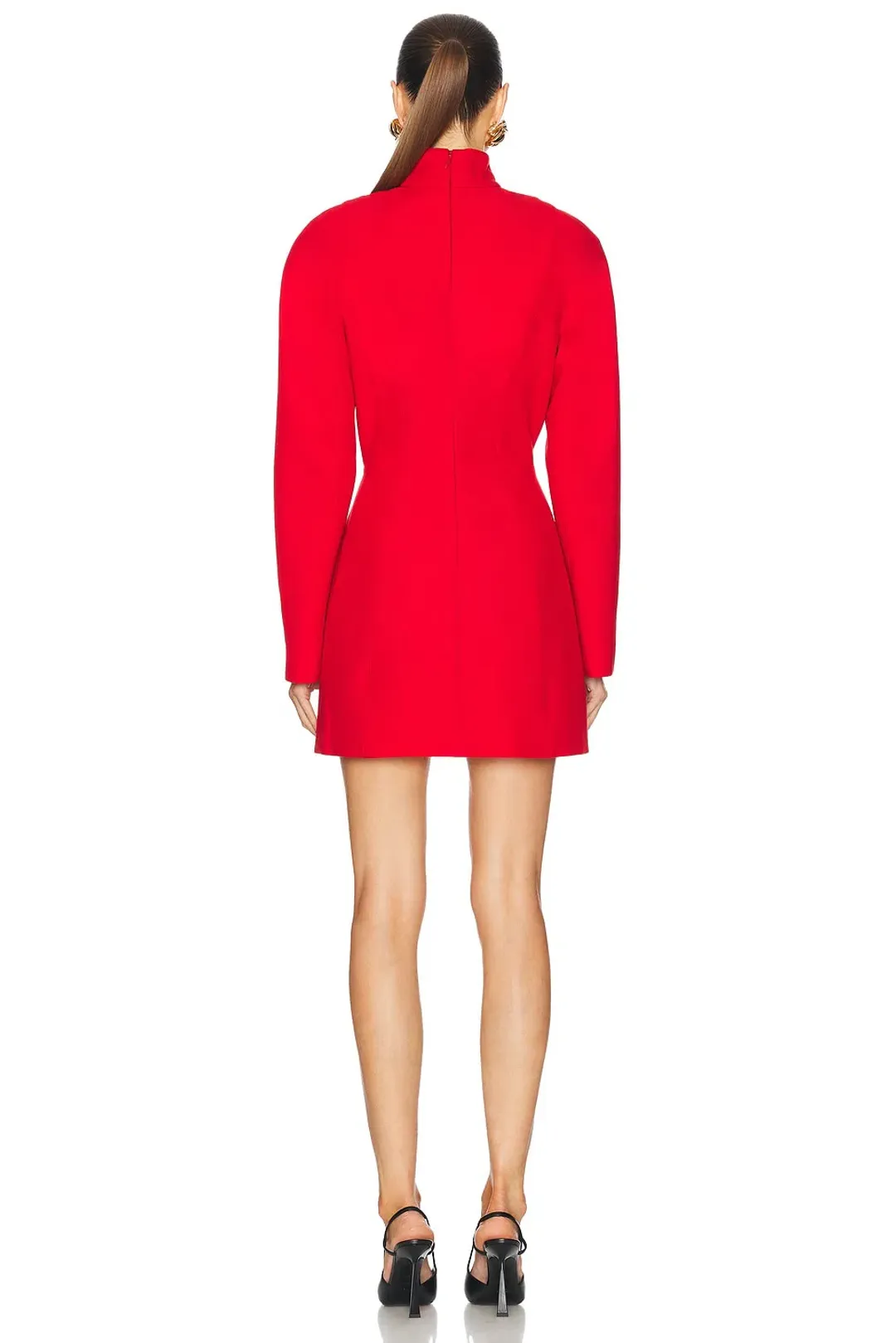 Rachel Gilbert Mya Mini Dress in Red Size 2 / AU 10 for rent on The Volte - main image