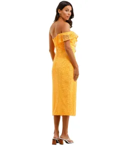 Rebecca Vallance Baha Dress Yellow Size AU 6 for rent on The Volte - image 3