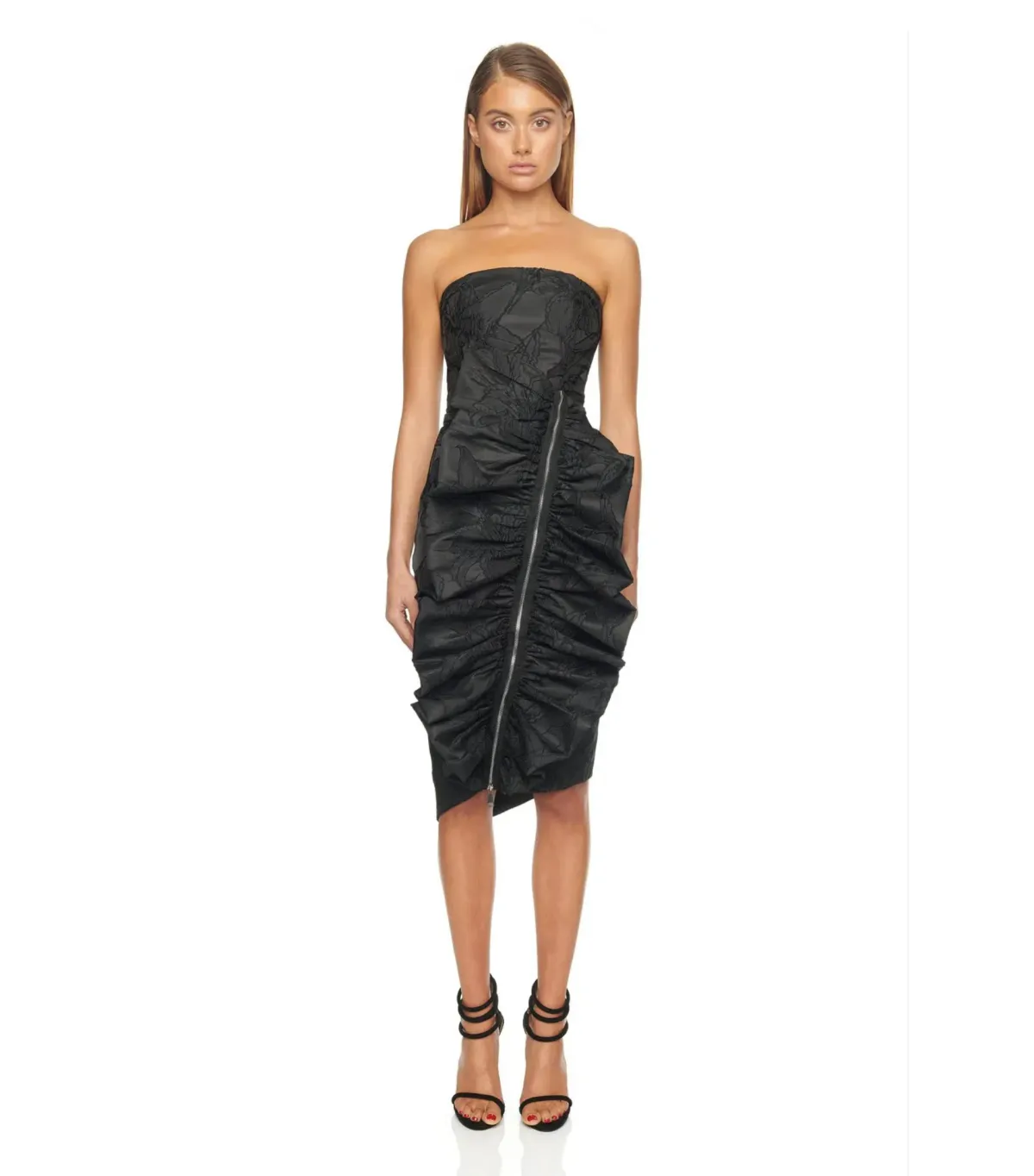 Eliya the Label Kristi Dress Black Size S / AU 8 for rent on The Volte - main image