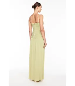 Manning Cartell Double Time Pleat Dress Pistachio Size AU 8 for rent on The Volte - image 5