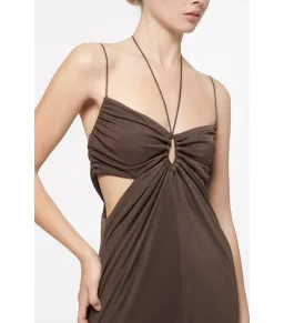 Manning Cartell Sweet Obsession Slip Dress Brown Size AU 10 for rent on The Volte - image 2
