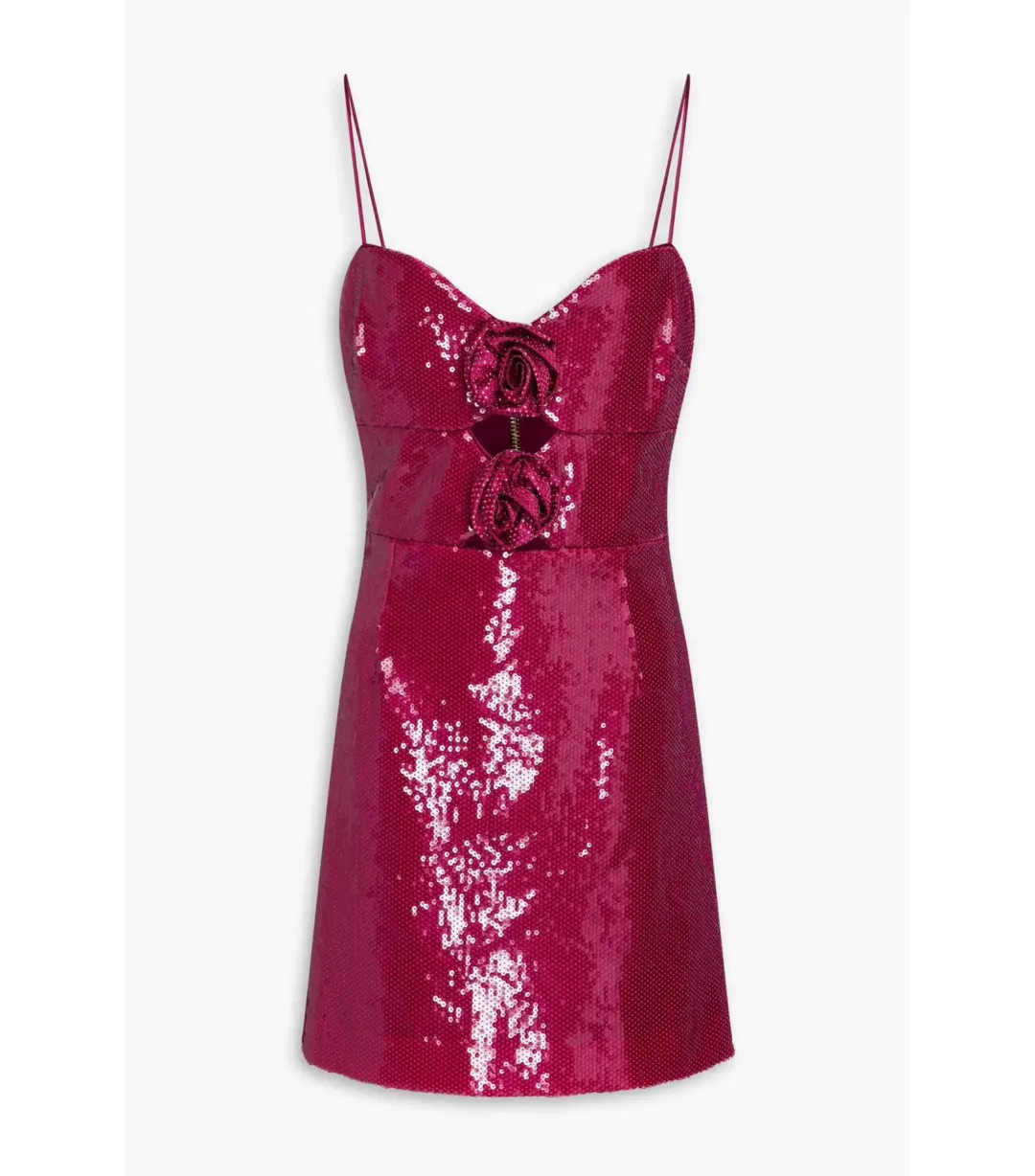 Rebecca Vallance Courtney Mini Dress Magenta Size AU 6 for rent on The Volte - main image