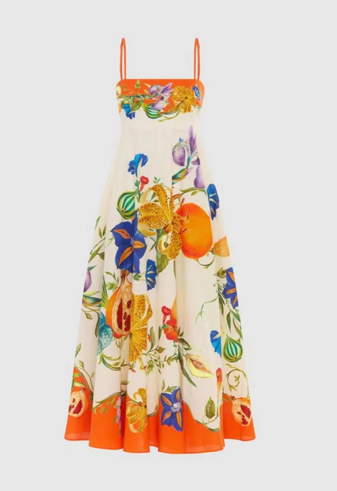 Alemais Flores Sundress Multi Size AU 12  for rent on The Volte - main image