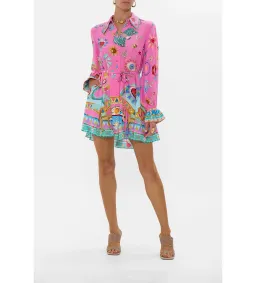 Camilla Shift Shirt Dess Rainbow Roads Size XS/Au 8  for rent on The Volte - image 1