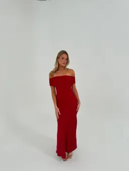 HNTR  Kayla Gown Red Size S/Au 8  for rent on The Volte - image 1