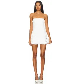 Lover + Friends Lucia Mini Dress White Size 6  for rent on The Volte - image 1