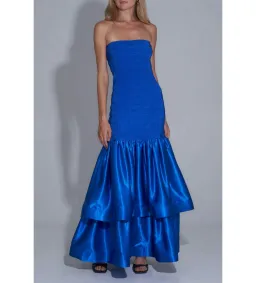 L’idee Woman Ramblas Gown Azzura Blue Size 6  for rent on The Volte - image 1